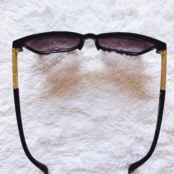 Joanne Black Square Sunglasses - Picture 9 of 13